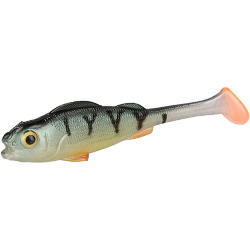 Виброхвост Mikado REAL FISH 6.5 см., 2.6 г., PERCH (6 шт.)